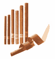 Cigarette Paper Colour and HTL